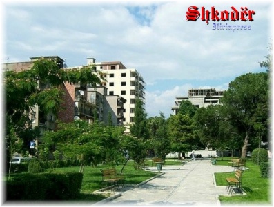 Shkodra - the park